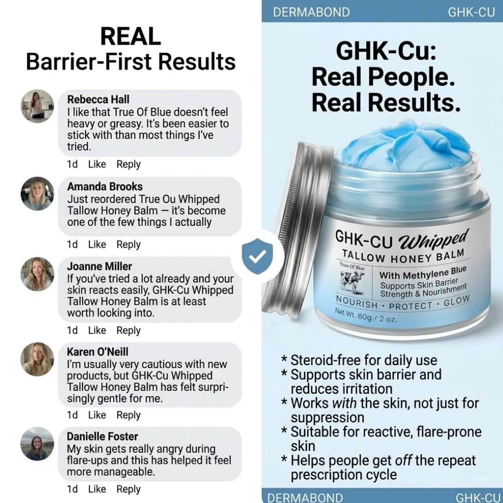 DermaBond | GHK-Cu Methelyne Blue Beef Tallow Balm