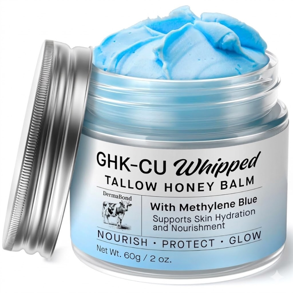 DermaBond | GHK-Cu Methelyne Blue Beef Tallow Balm